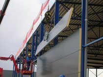 работы с сендвич панелями в Северске
